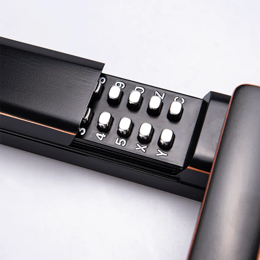 Zinc alloy material mechanical code lock1 Zinc alloy material mechanical code lock1